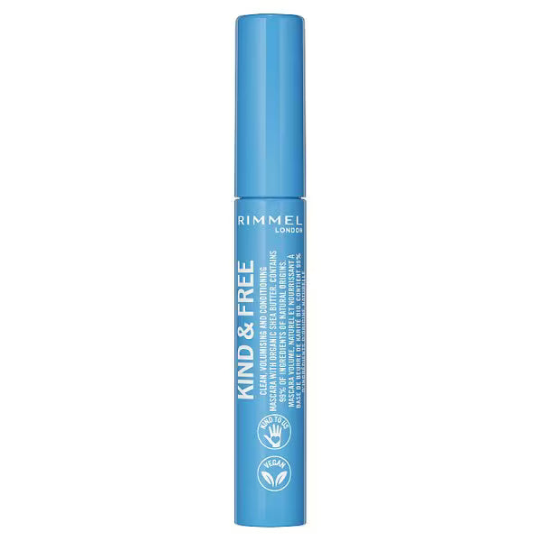 Mascara Volume Pur Rimmel Kind and Free Noir, importé du Royaume-Uni