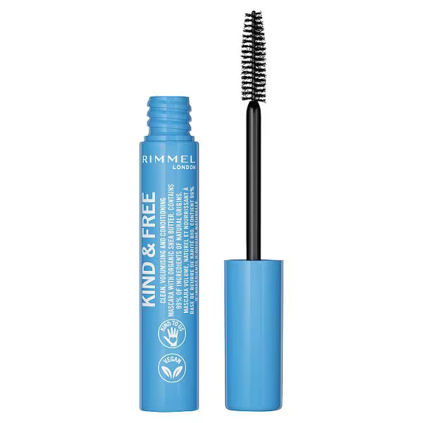 Mascara Volume Pur Rimmel Kind and Free Noir, importé du Royaume-Uni