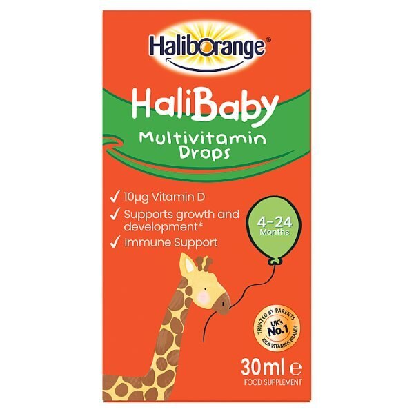 Halibaby Multivitamin Drops 30ml GOODS Superdrug   