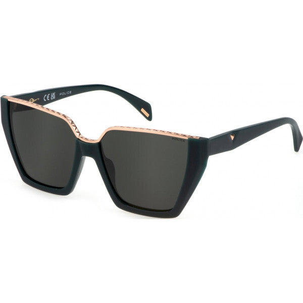 Police black SPLL33E 57 sunglasses - British product