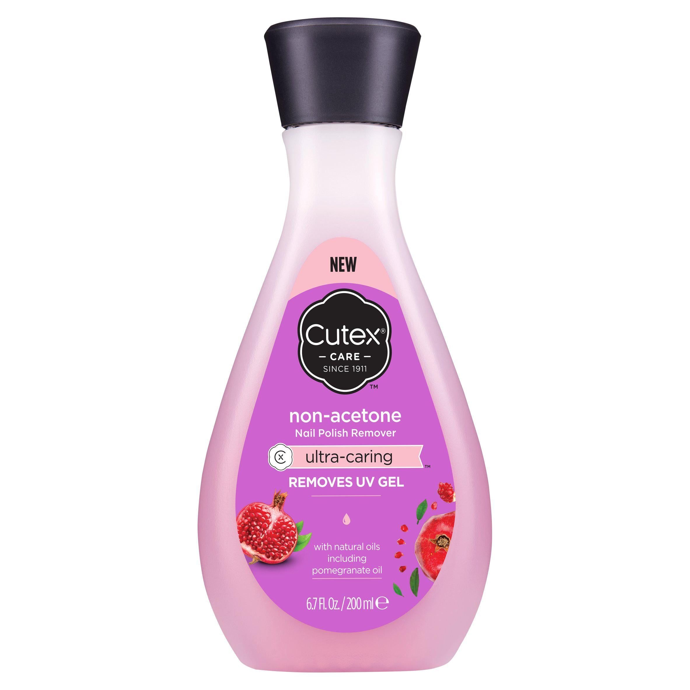 Cutex Ultra Caring Non-Acetone Nail Polish Remover 200ml Nail tools & accessories Sainsburys   