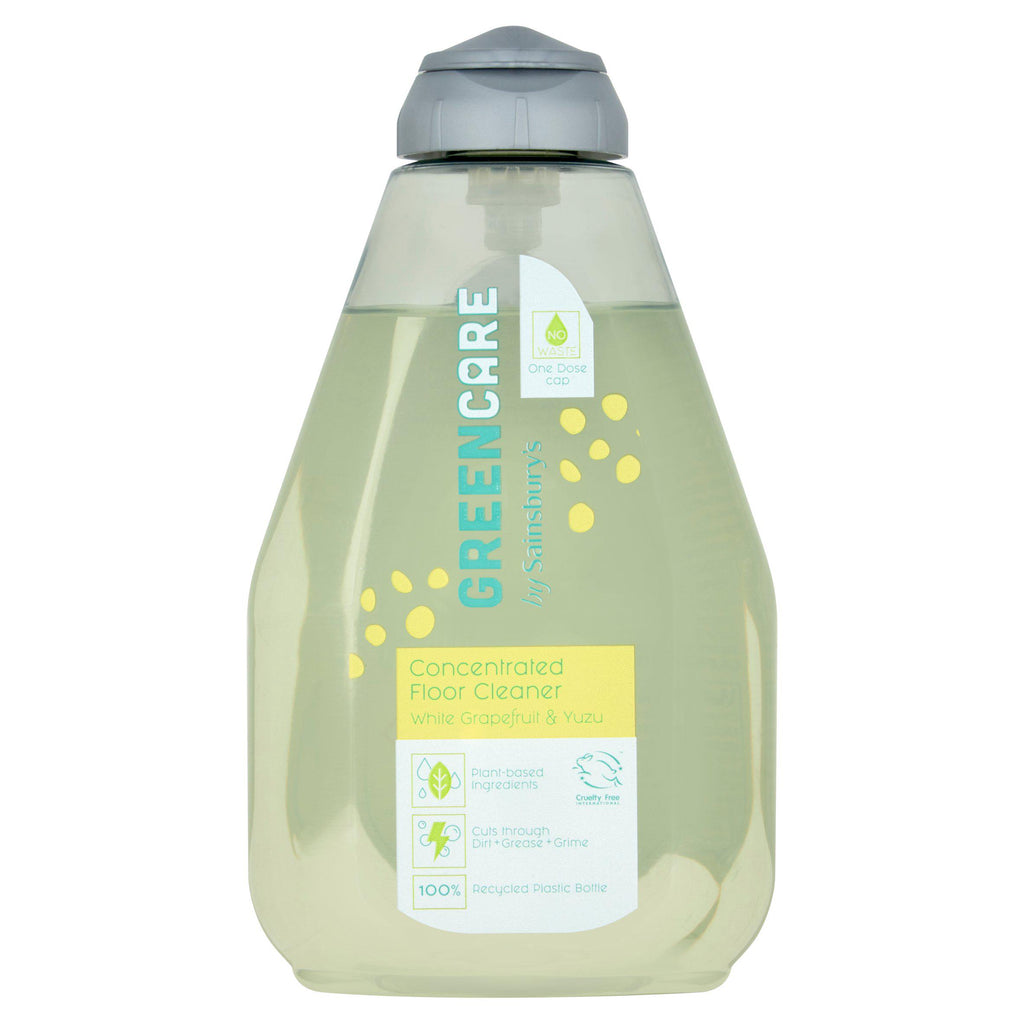 Sainsbury's Greencare Concentrated Floor Cleaner White Grapefruit & Yuzu 600ml