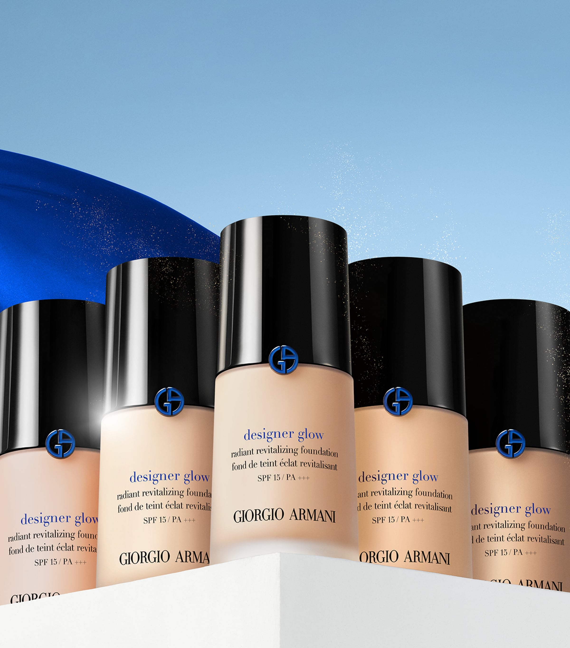 Armani Designer Glow Foundation - British product
