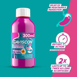 Gaviscon Double Action Mixed Berries Flavour 300Ml GOODS Superdrug   