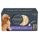 Encore Natural Finest Selection In Broth Dog Tins 5x156g Dog food cans trays & pouches Sainsburys   