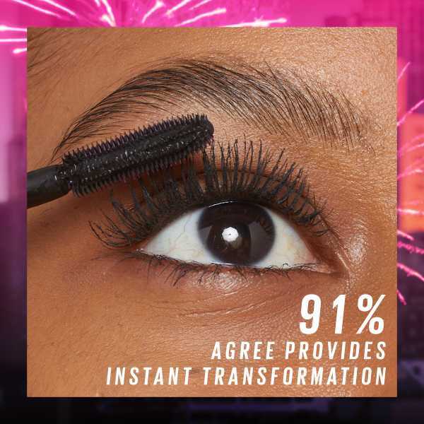 Maybelline Mascara Electro Black, imported from the UK