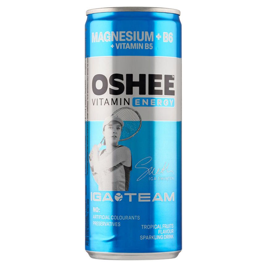 Oshee Vitamin Energy Tropical Fruit Flavour Sparkling Drink 250ml GOODS ASDA   