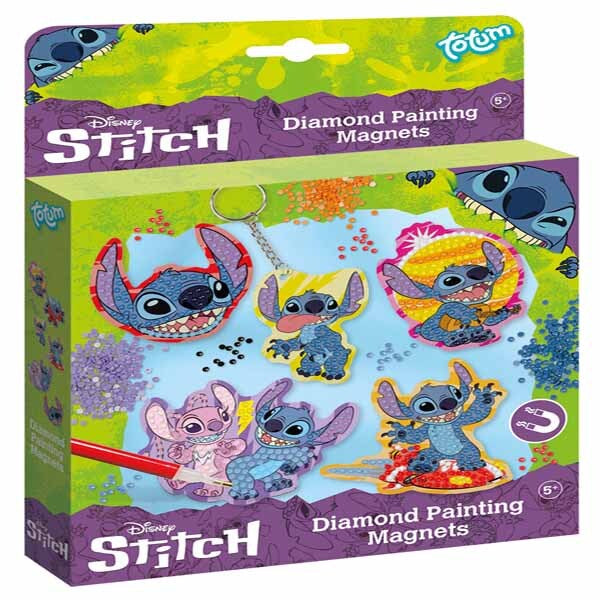 Totum Disney Stitch diamond painting magnets craft kit - British product