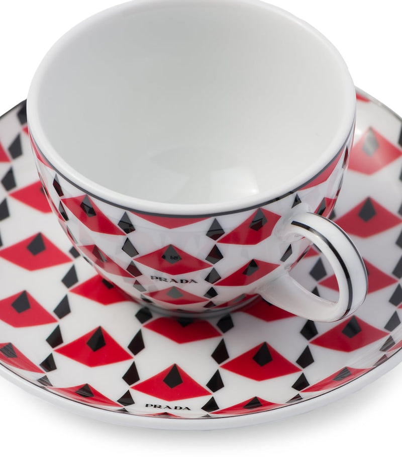 Prada Vienna coffee cup and saucer set, imported from the UK