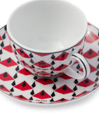 Prada Vienna coffee cup and saucer set, imported from the UK