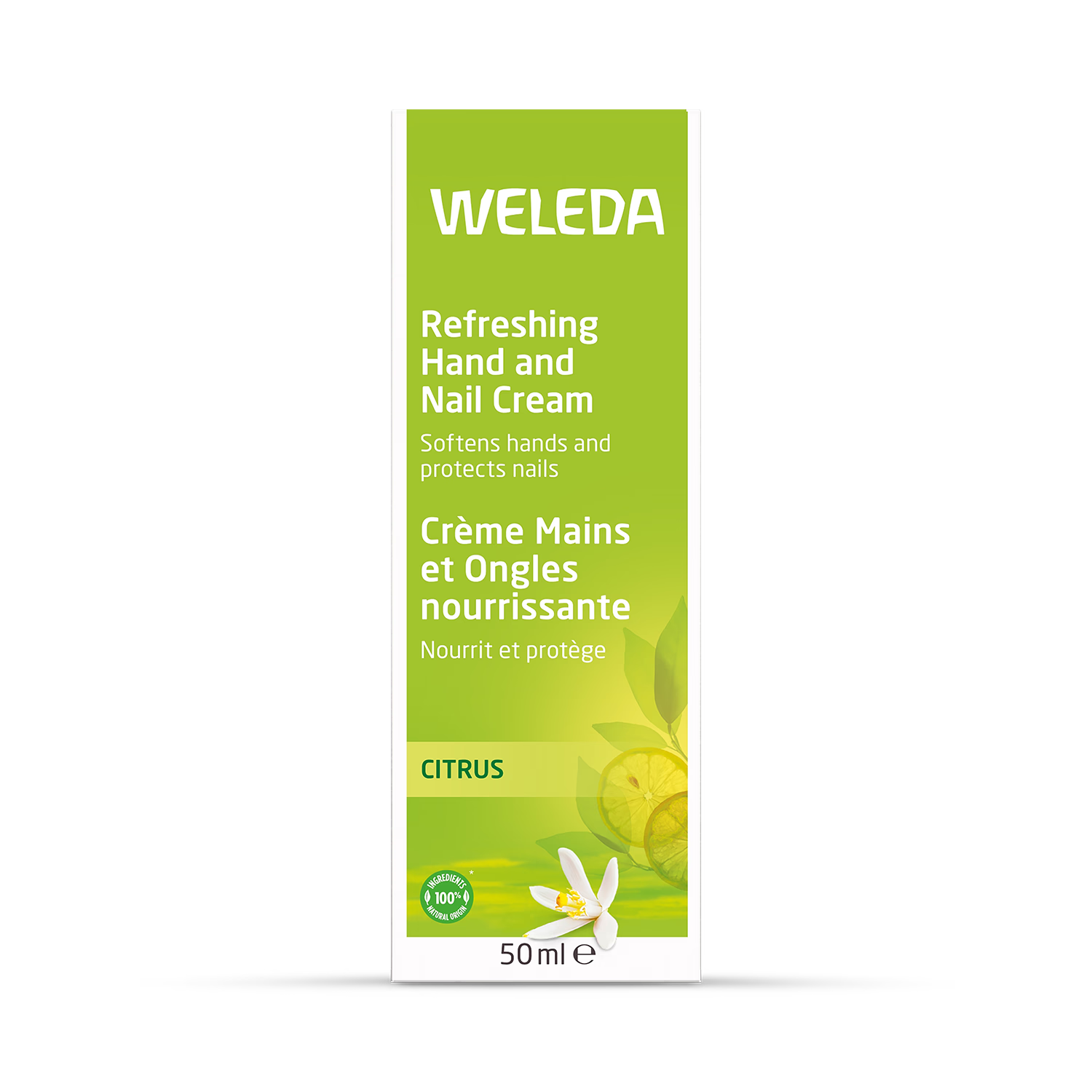 Weleda hand and nail cream citrus scent 50ml (British brand)