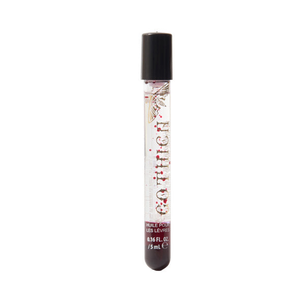 Technic Gothica Bloodmoon lip oil, imported from the UK