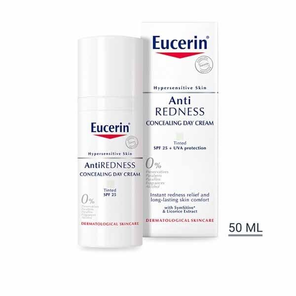 Eucerin AntiRedness Tinted Concealing Day Cream SPF25 50ml GOODS Superdrug   