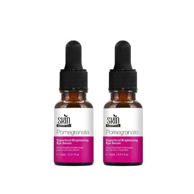 Superdrug Skin Superfood Pomegranate Brightening Eye Serum 15ml x 2 - Kjøp online hos McGrocer