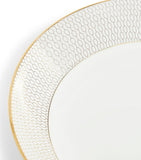 Wedgwood Gold-Trim Gio deep plate 22cm (British brand)