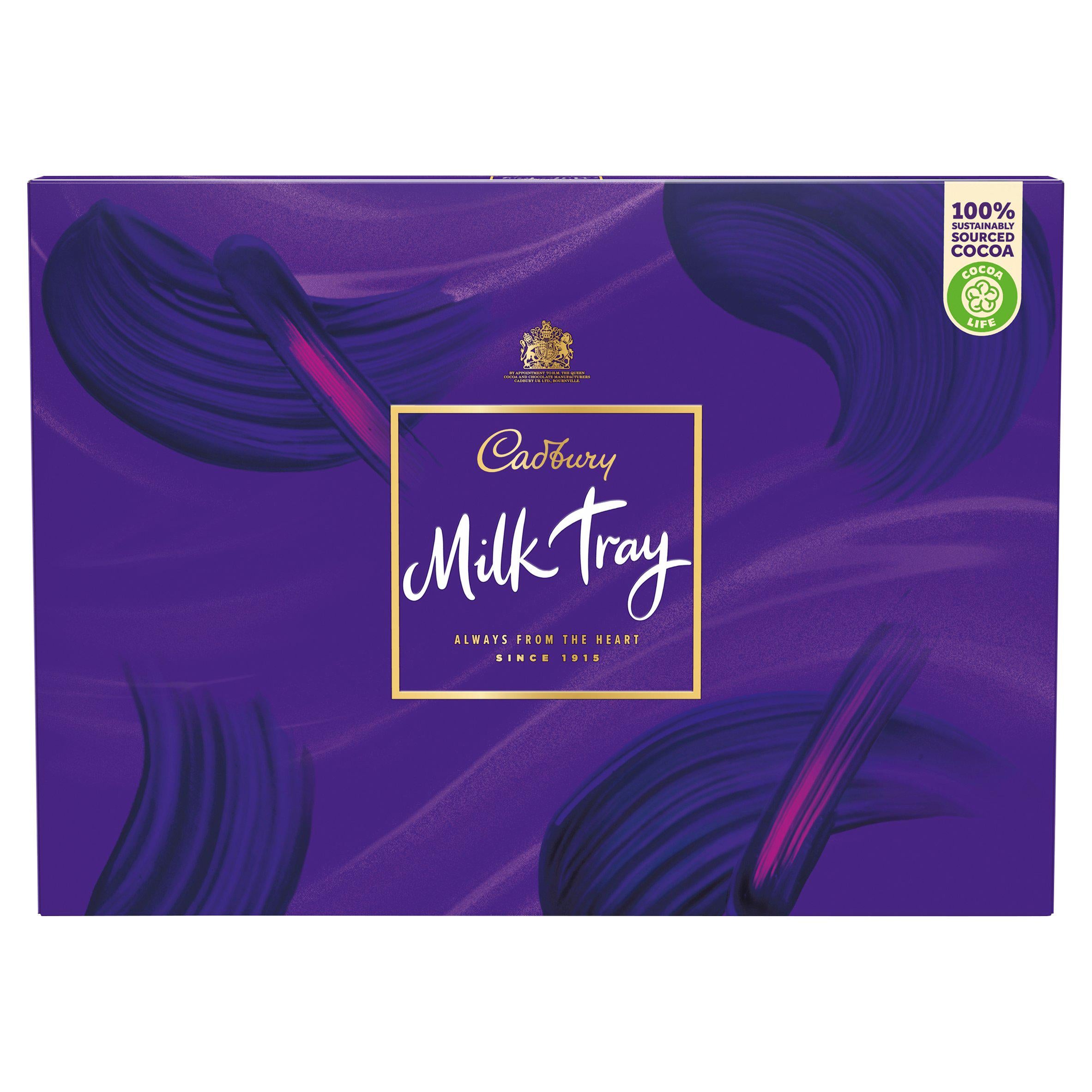 Cadbury Milk Tray Chocolate Box 530g GOODS Sainsburys   