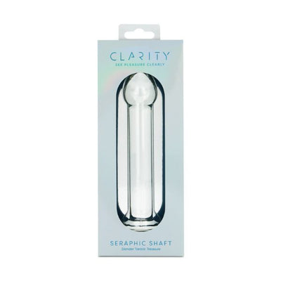 Superdrug Clarity Seraphic Shaft Glass Dildo 6.6in- Buy online at McGrocer