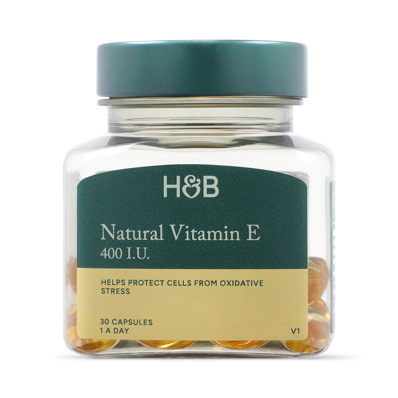 Holland & Barrett Vitamin E 400iu 30 Capsules, UK version