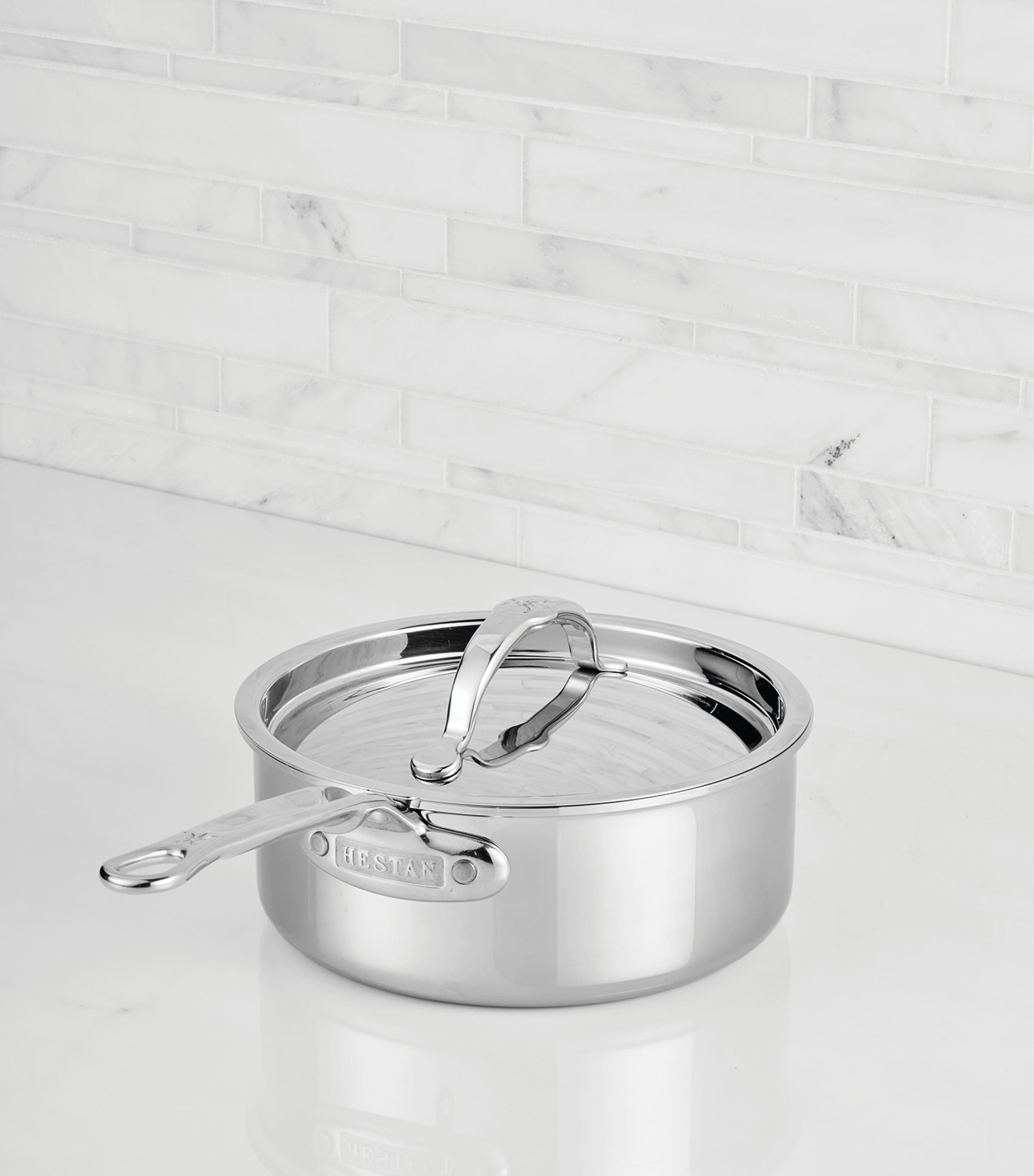 Hestan ProBond Luxe covered saucepan 18cm - British product