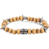 Police beige men's bracelet, UK version