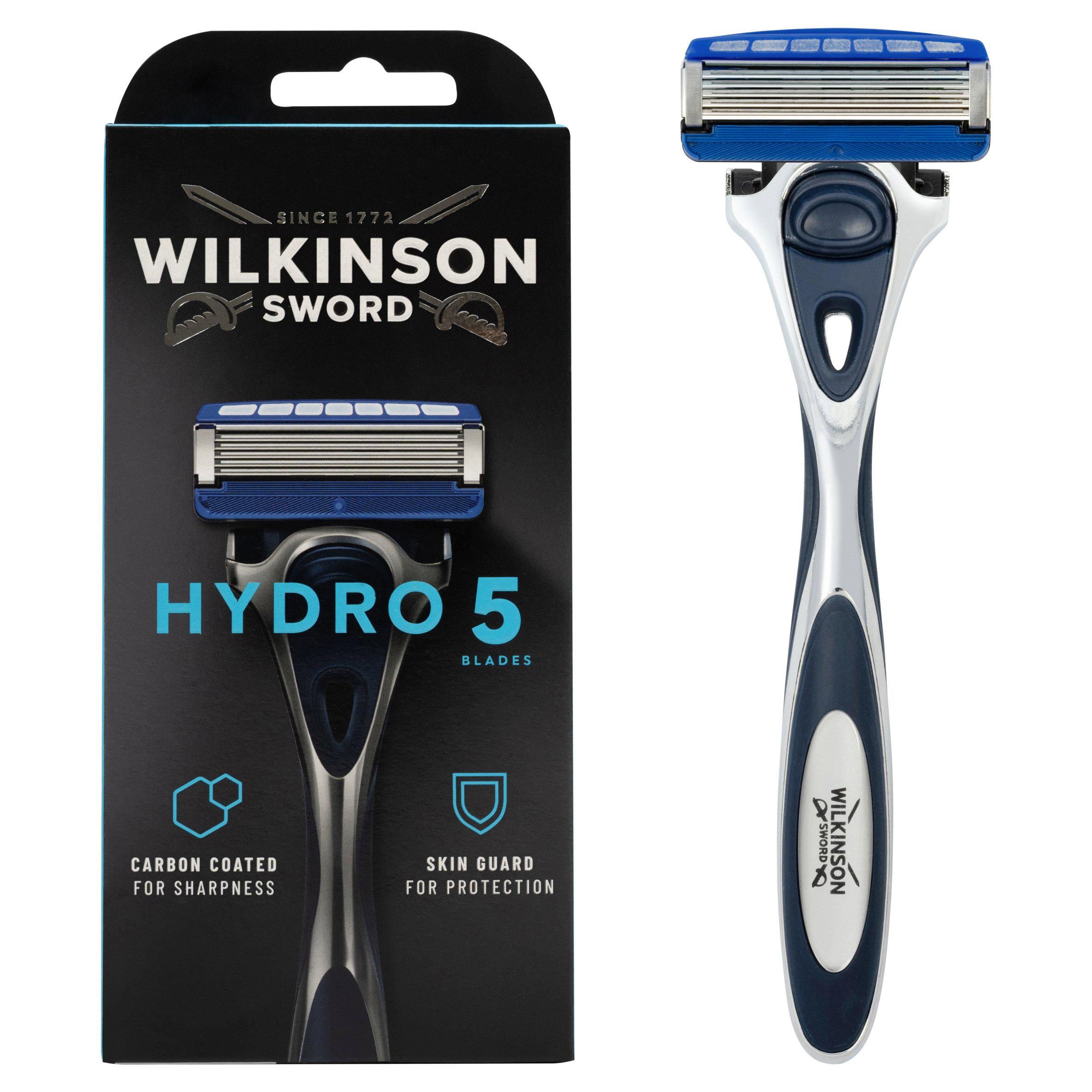 Wilkinson Sword Hydro 5 Skin Protection Men's Razor Regular men's razors & blades Sainsburys   