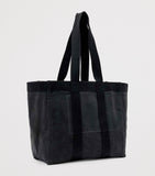 AllSaints Layo tote bag organic cotton canvas, imported from the UK