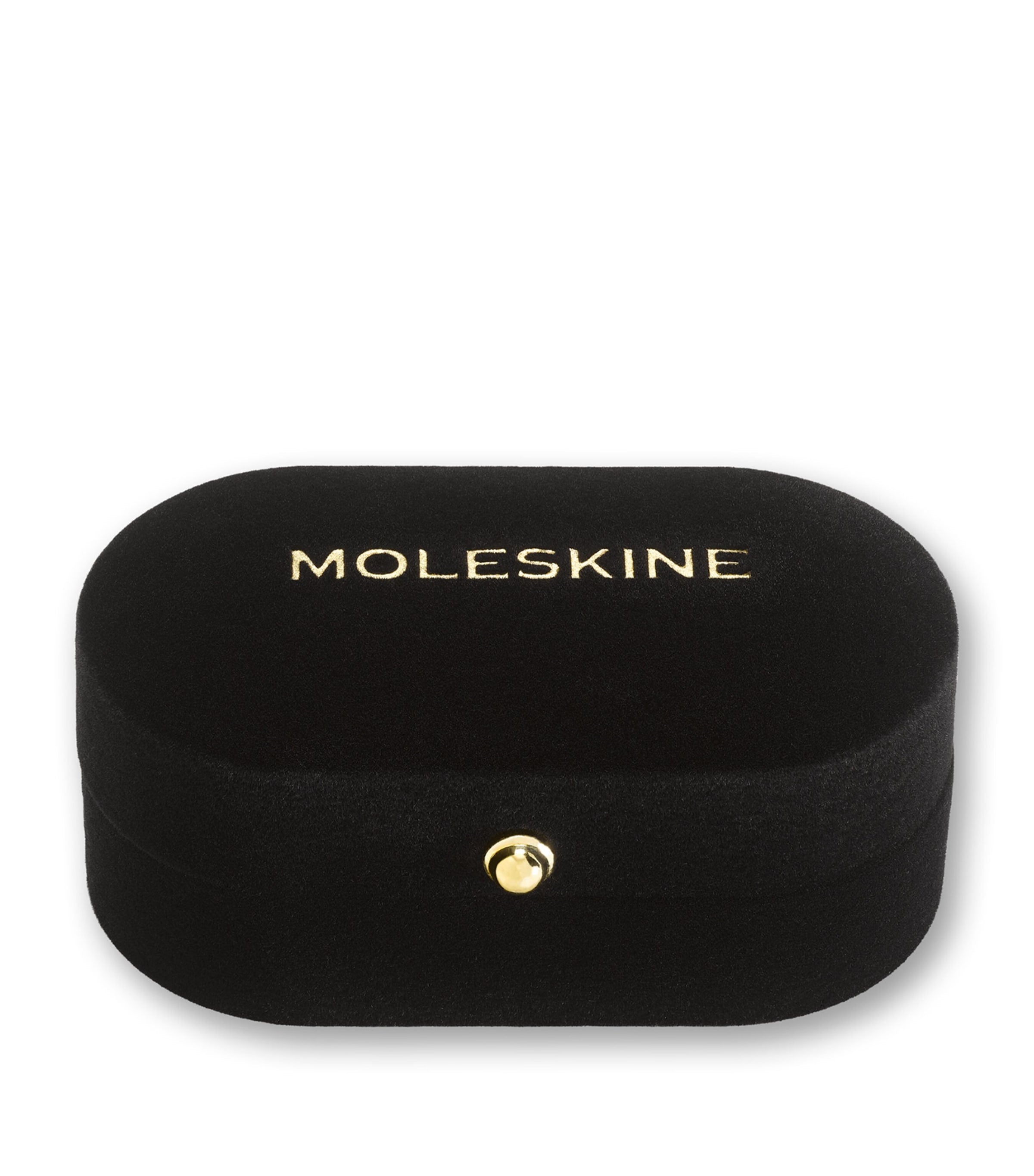 Moleskine gold-plated L notebook charm, imported from the UK