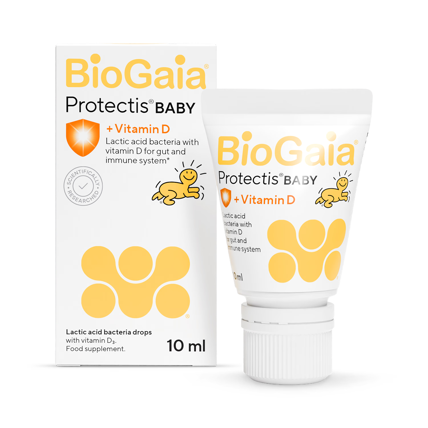 BioGaia baby drops with vitamin D3 10ml, UK version
