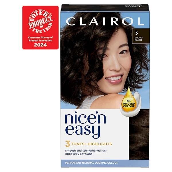 Clairol Nice'n Easy Hair Dye SB1 Ultra Light Beach Blonde GOODS Superdrug 3 Brown Black  