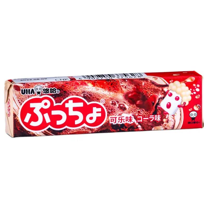 UHA Puccho soft candy cola flavour, UK version