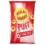 Hula Hoops Puft Salted Crisps 6x15g FOOD CUPBOARD Sainsburys   