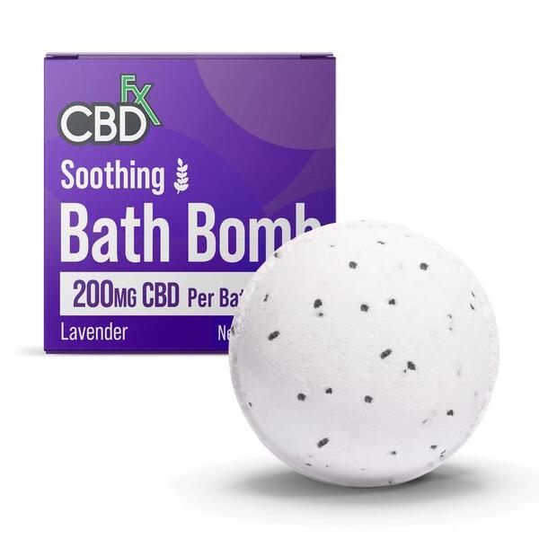 CBDfx Soothing Bath Bomb - 200mg CBD GOODS Superdrug   