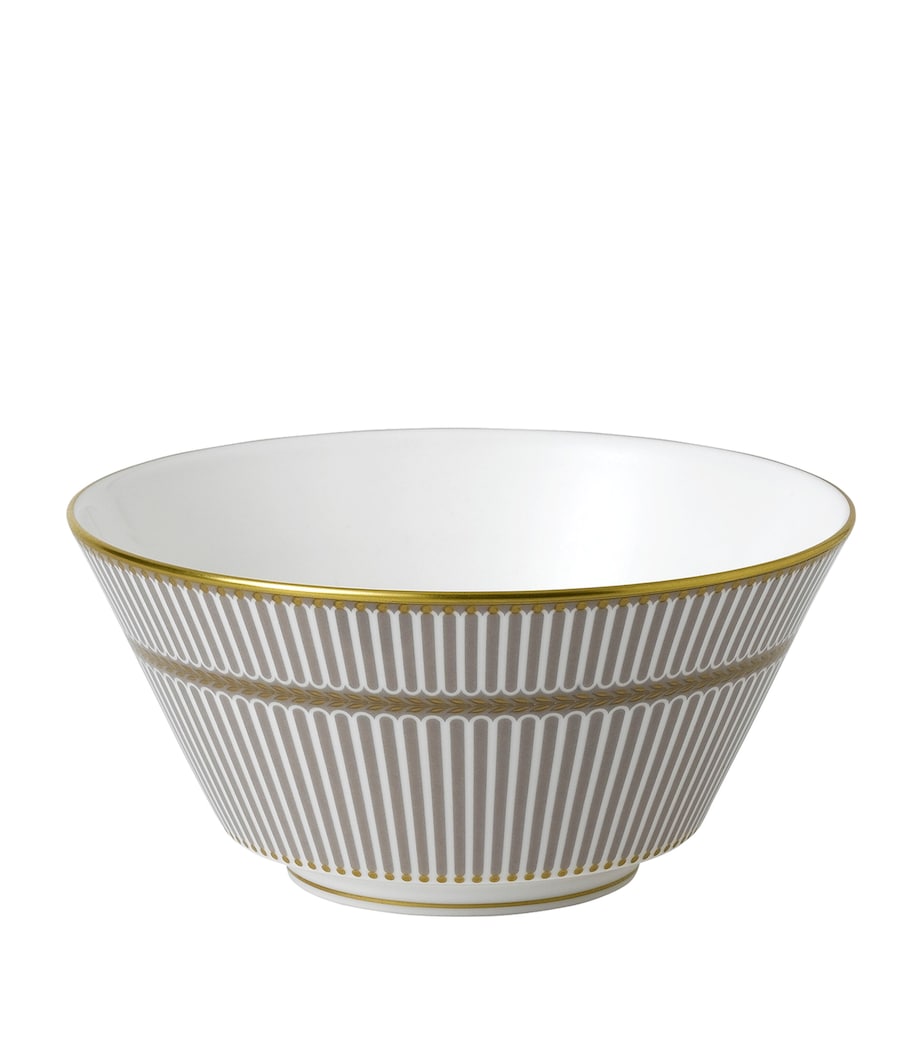 Wedgwood Anthemion Grey cereal bowl 14cm (British brand)