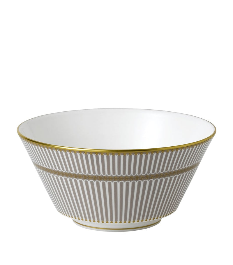 Wedgwood Anthemion Grey cereal bowl 14cm (British brand)