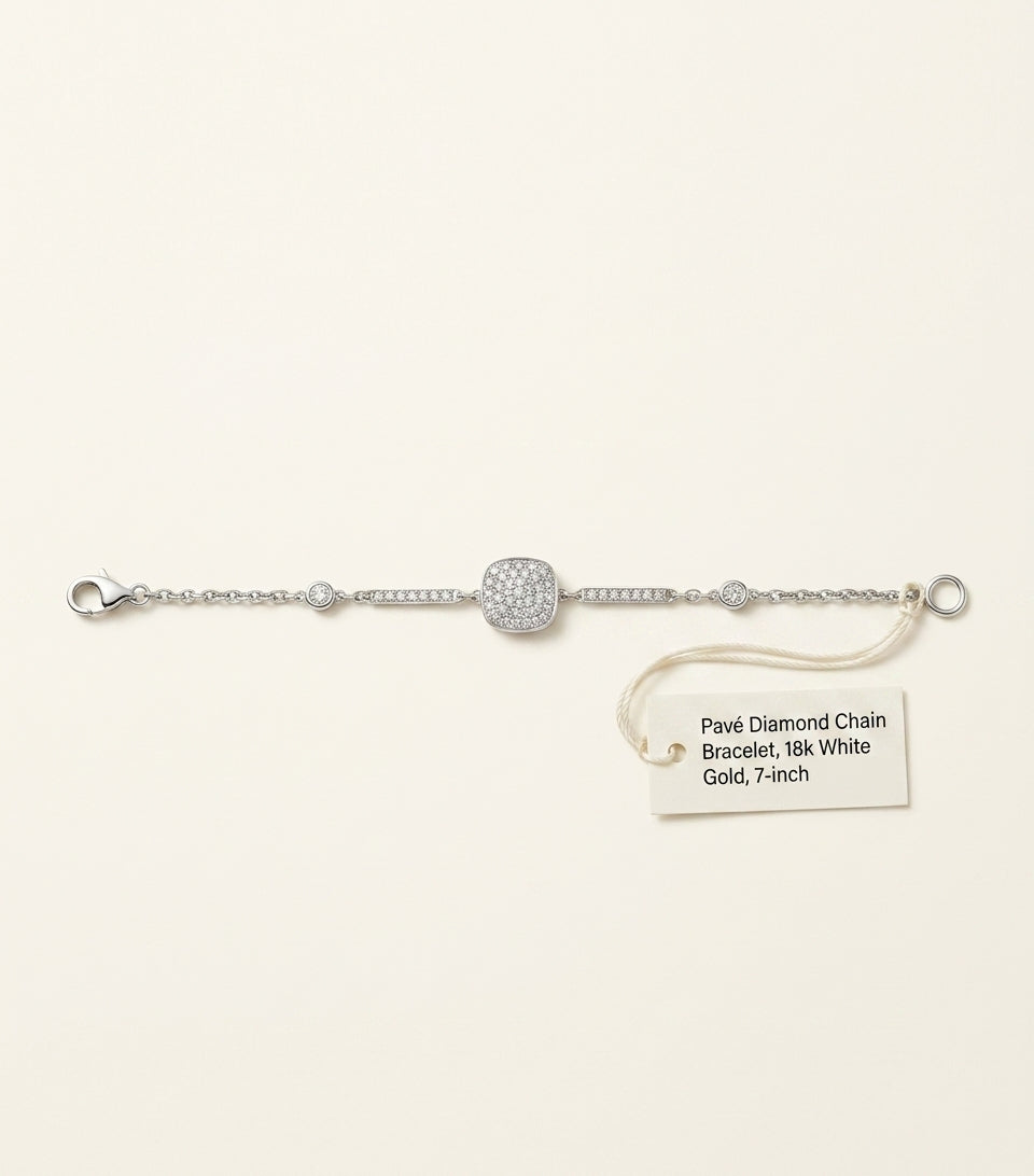 Cartier white gold diamond emerald panther bracelet (British brand)