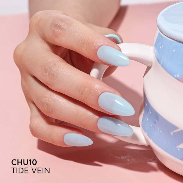 Bluesky Tide Vein gel polish 10ml pale blue (British brand)