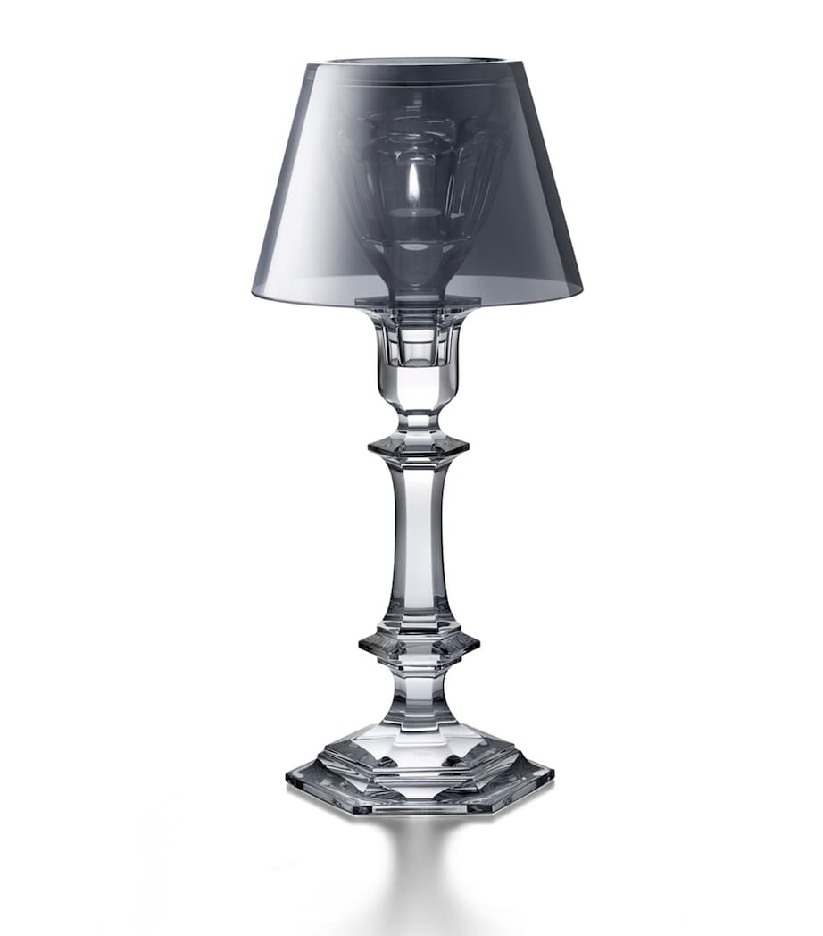 Baccarat Harcourt Our Fire Silver crystal candlestick - British product
