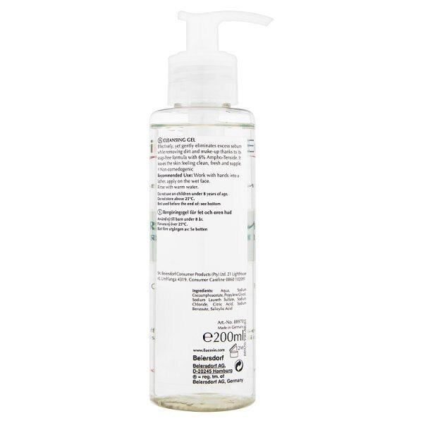 Eucerin DermoPurifyer Oil Control Cleansing Gel 200ml GOODS Superdrug   