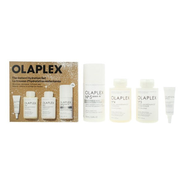 Olaplex Instant Hydration Set with shampoo, conditioner, treatment (British brand)