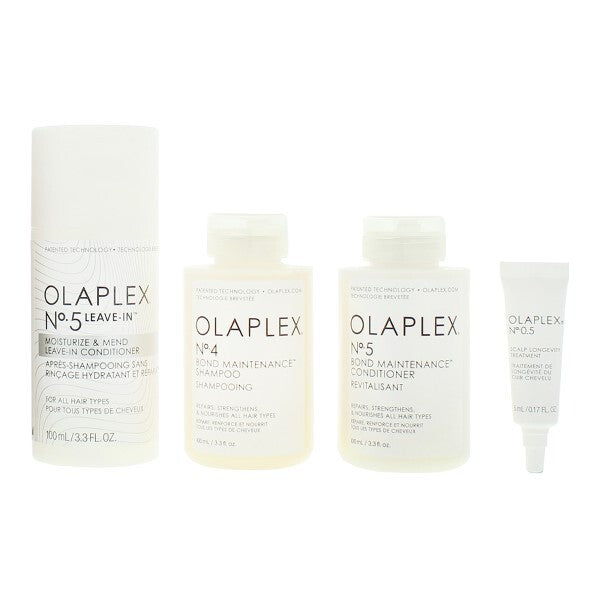 Olaplex Instant Hydration Set with shampoo, conditioner, treatment (British brand)
