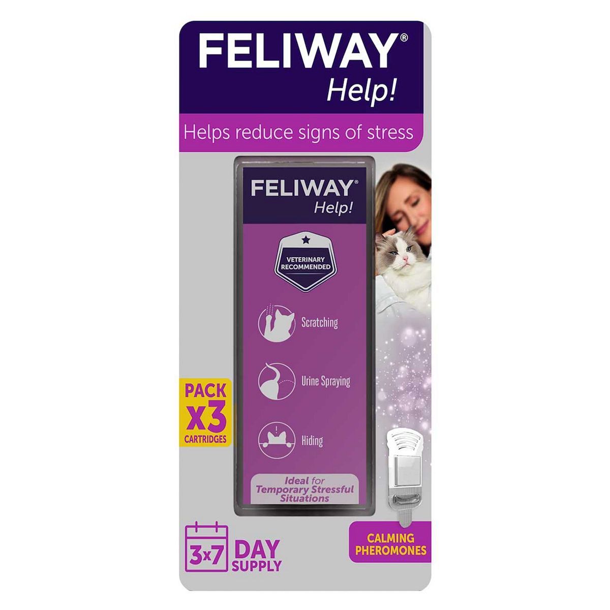 Feliway Help! Refill Pack - 3 Cartridges GOODS Boots   