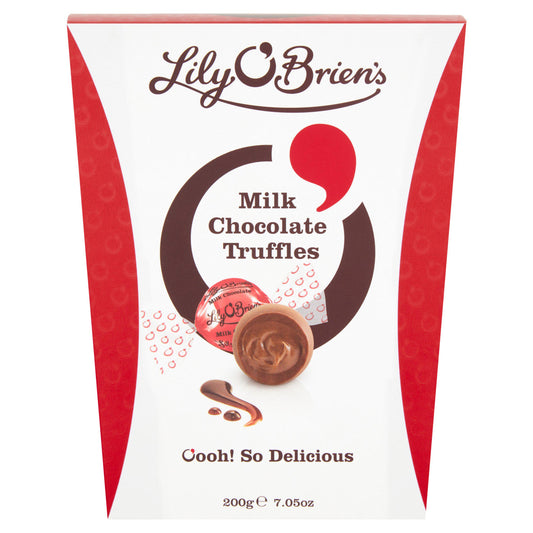 Lily O'Brien's Milk Chocolate Truffles 200g GOODS Sainsburys   