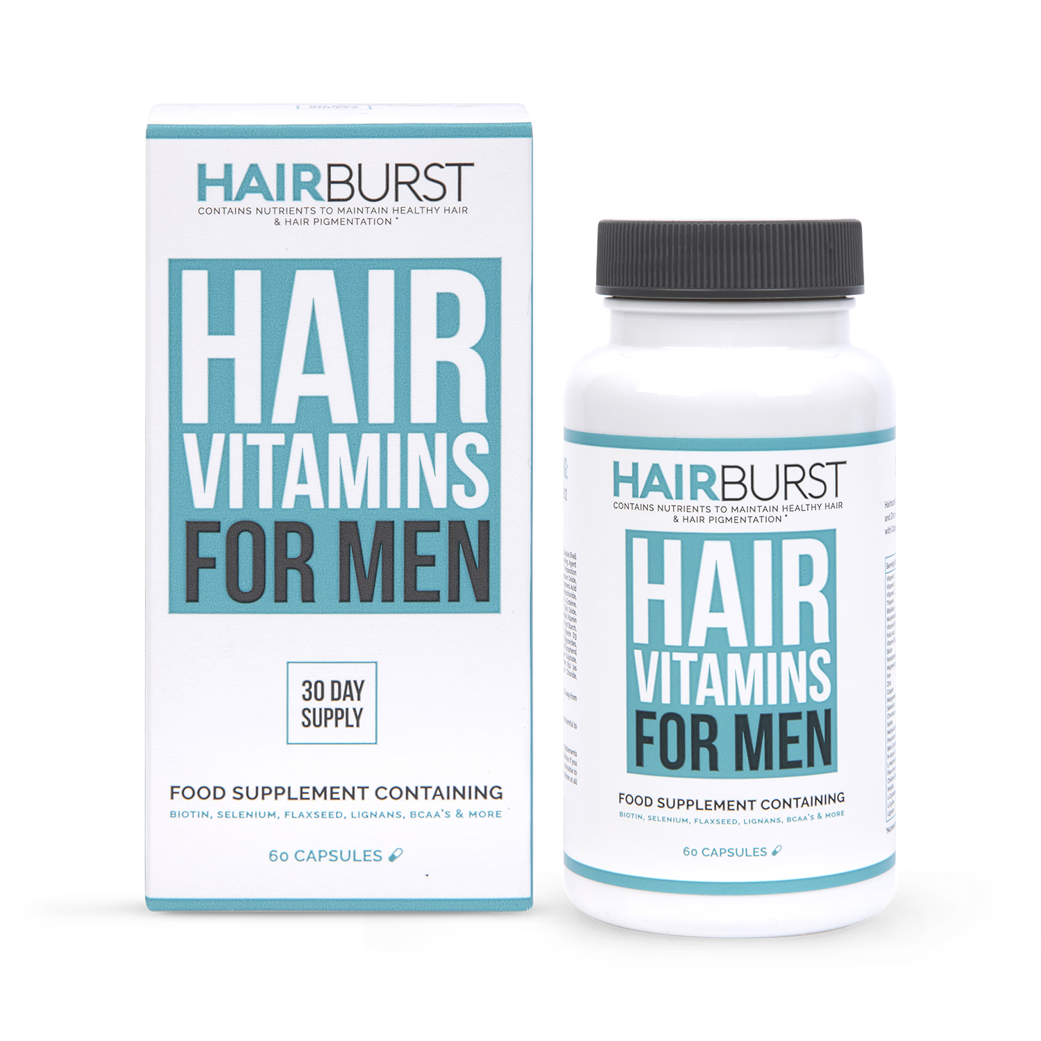 Hairburst hair vitamins for men 60 capsules, UK version