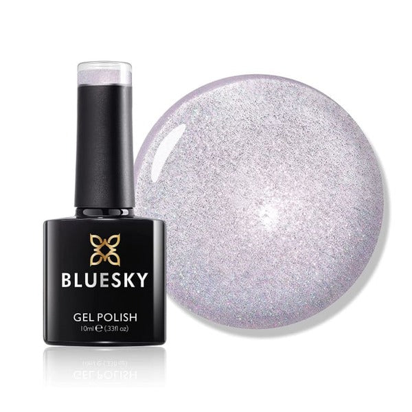 Bluesky Gel Polish In A Faraway Land Purple Glitter - British product