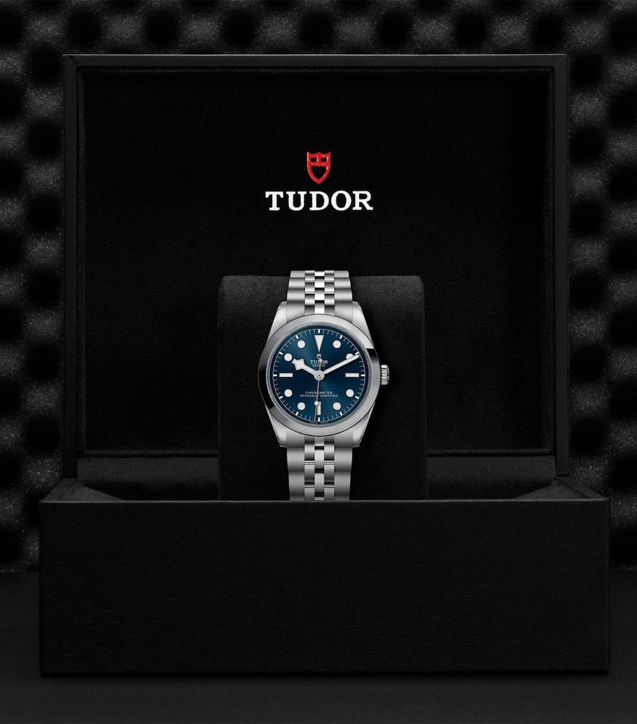 TUDOR Black Bay One stainless steel watch 36mm - British product