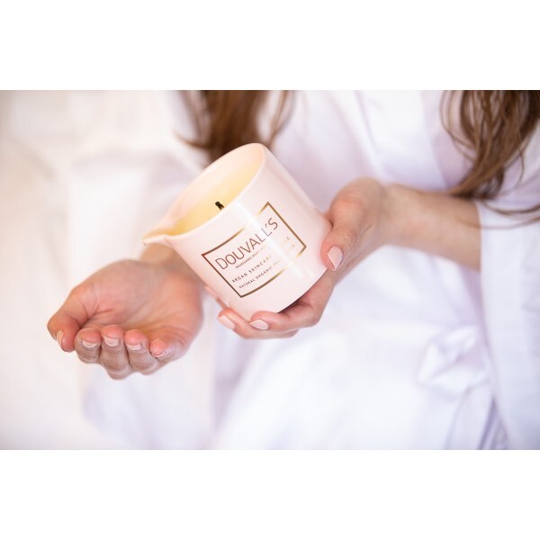 Douvalls Argan Massage Candle Orangery Orchard 180g - British product