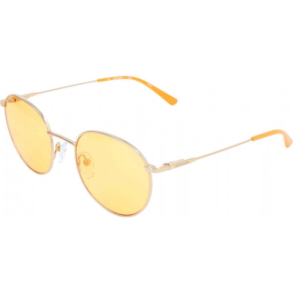 Calvin Klein Gold metal frame sunglasses 49mm, UK version