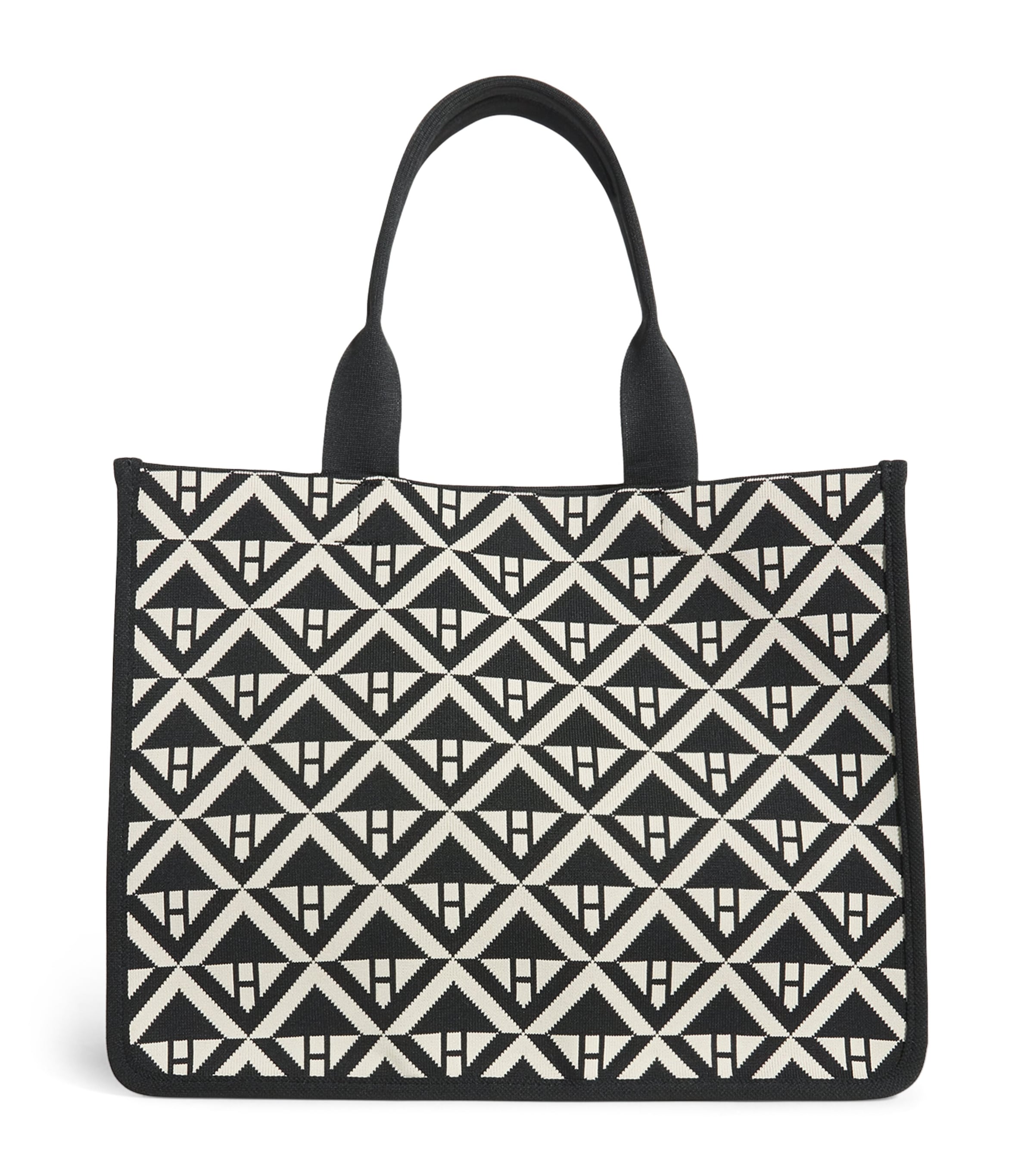 Harrods geometric tote bag medium, UK version