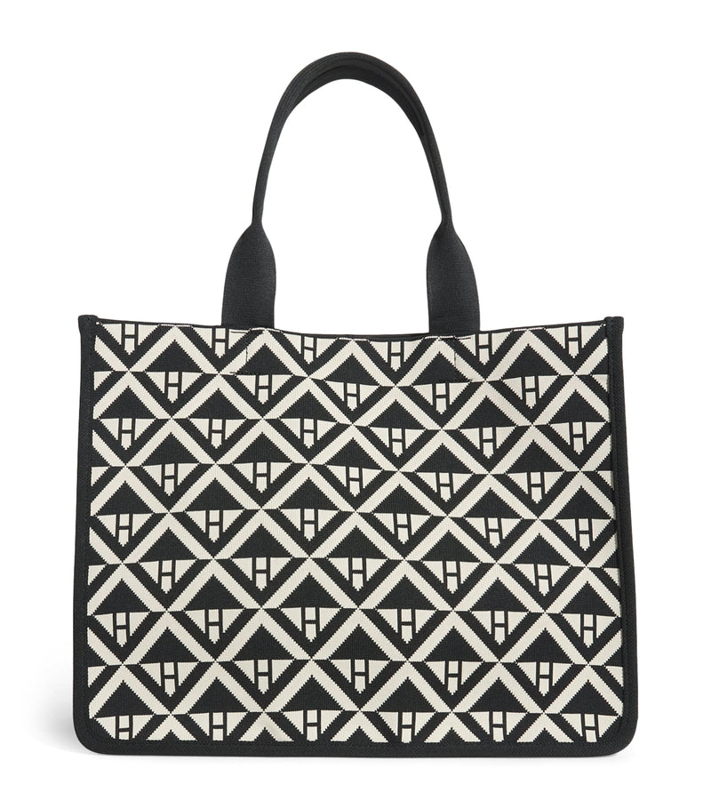 Harrods geometric tote bag medium, UK version