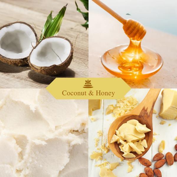 The Naked Bee Coconut Honey body butter 15ml, imported from the UK